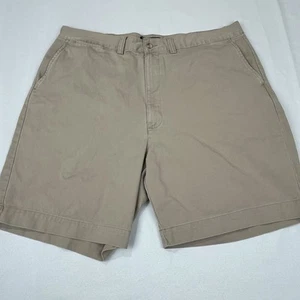 Polo Ralph Lauren Shorts Mens Size 40 Khaki Relaxed Chino Classic Casual Golf - Picture 1 of 7