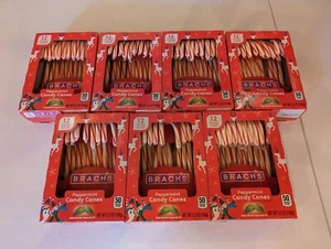 Lot of 7 12 packs of Brach's Peppermint Candy Canes - Picture 1 of 1