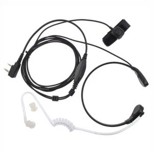 Headset Mic Earphone For Baofeng UV5R UV82 888S For Kenwood HYT Walkie Talkie A - Zdjęcie 1 z 11