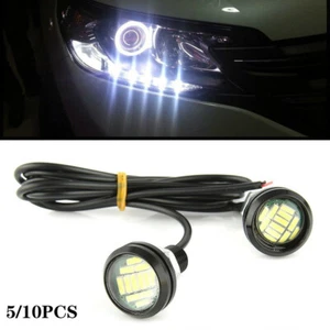 5/10x White 12V 15W Eagle Eye LED Daytime Running DRL Backup Light Car Rock Lamp - Picture 1 of 9