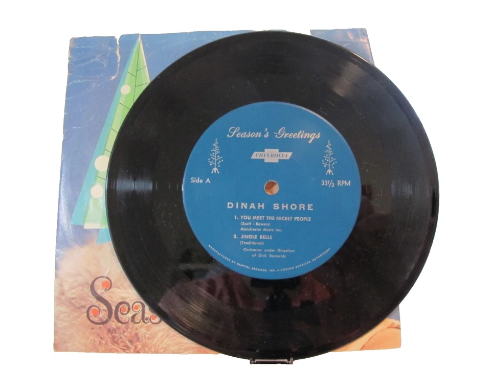 45 RECORD - DINAH SHORE - SEASON'S BEST - Image 1 of 1