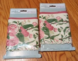 2000 VTG Waverly Georgina PrePasted Wallpaper Border 2 Rolls 6 7/8” X 15 Ft  - Picture 1 of 4