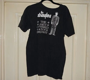 The Stranglers - Meninblack 1981 Screen Stars True Vintage Original Punk T-Shirt - Picture 1 of 5