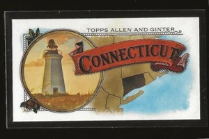 2024 Topps Allen & Ginter 50 States Mini Connecticut (#50S-7) A - Bild 1 von 2