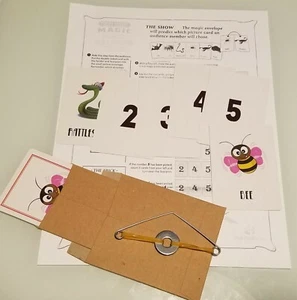 6th sense Dangerous Animal Mental Magic Trick w/ Printed directions Ships Fast - Picture 1 of 11