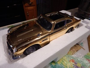 RARE 1965 Aston Martin DB5 James Bond 22KT Gold Plated. Danbury Mint, READ - Picture 1 of 7
