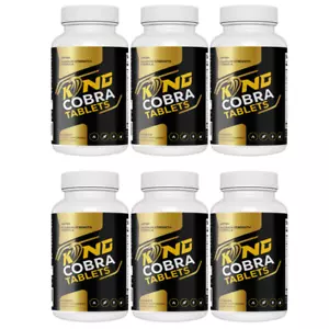 King Cobra - Male Enhancement Supplement, Vitality Support - 6 Bottles - Picture 1 of 5