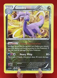 Pokémon TCG Goodra 74/106 Reverse Holo Rare X&Y Flashfire XY English 2015 LP - Picture 1 of 2