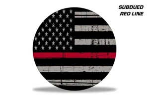Gas Cap Decal Fuel Door Graphic Sticker For Toyota Tundra 2007-2013 RED LINE - Picture 1 of 2