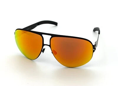 Gafas de sol MYKITA & BERNHARD WILLHELM URS negro mate/naranja flash 63 mm Foto 1 de 4