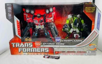 Transformers 2008 Universe Optimus Prime & Crumplezone MISB Gift Set - Image 1 of 2