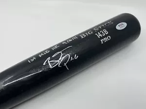 Brett Pill 1st HR SF Giants Signed Autograph Rawlings Game Used Bat PSA DNA *35 - Picture 1 of 8