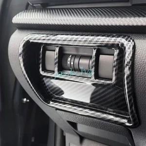 For Subaru Crosstrek 2024 Carbon Fiber Dashboard Switch Cover Trims Accessories - Picture 1 of 6
