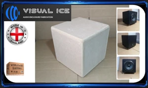 Altavoz Sub Woofer Hágalo usted mismo mdf gabinete caja estantería juegos coche auto construcción propia - Imagen 1 de 10