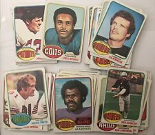 UPDATED LISTING 1976 Topps Football Cards YOU PICK FREE Shipping Multi Discount