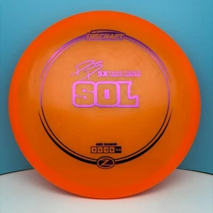 Discraft Z-Line Sol Mid-Range, Paige Pierce 5X World Champion, 173-174g, New - Picture 1 of 12