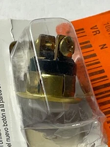 Timbre de latón Hampton Bay redondo iluminado con cable HB-455-02 - Imagen 1 de 1