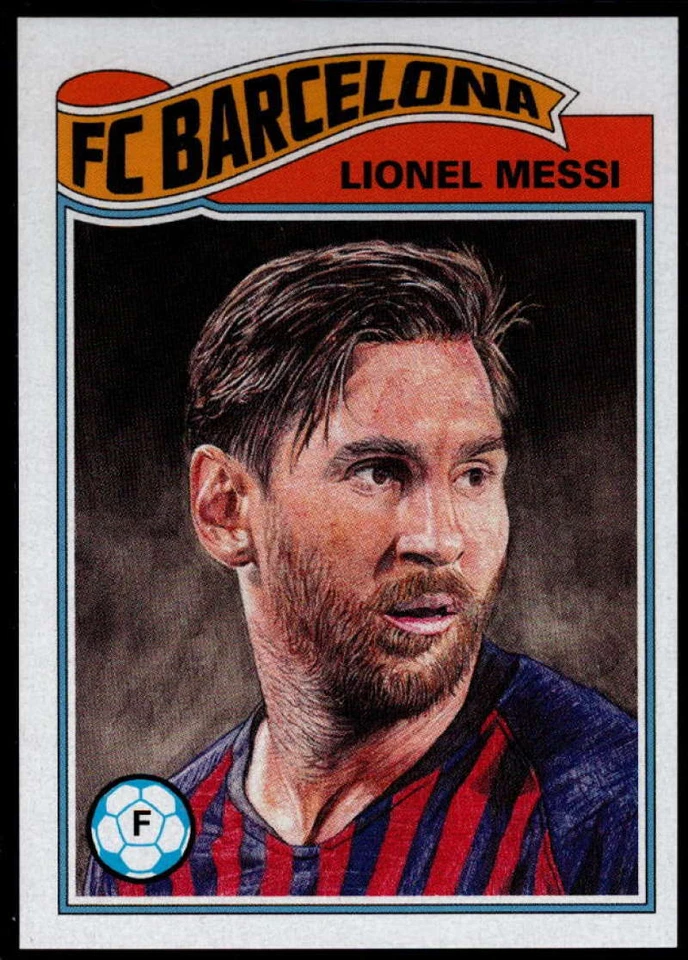 Lionel Messi 2019 Topps Living Set UEFA Champions League #1  - Image 1 of 1