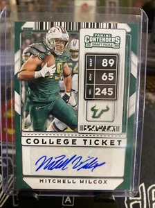 MITCHELL WILCOX 2020 CONTENDERS DRAFT RC TICKET AUTO #250 USF AUTOGRAPH - Picture 1 of 4