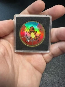 Pokemon 1999 Battling Coin Game Nintendo Hasbro #04 CHARMANDER - Bild 1 von 2
