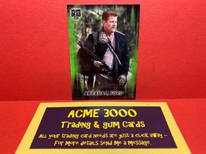 Tarjeta Base Topps Walking Dead Hunters & Hunted - Abraham Ford #15 VERDE 25/05 - Imagen 1 de 3