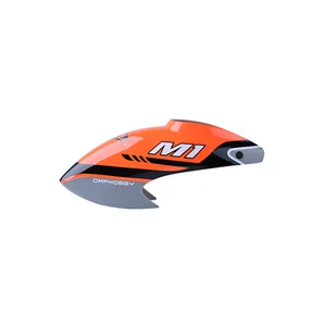 OMPHOBBY M1 helicopter part OMP Hobby M1 Canopy-Orange - Picture 1 of 2