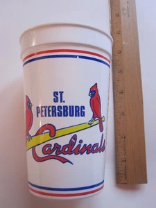 ST. LOUIS CARDINALS staduim plastic cup AL LANG STADUIM spring training - Picture 1 of 3