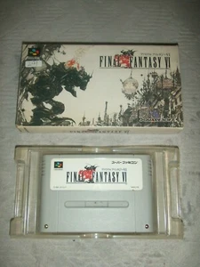 FINAL FANTASY VI FF 6 With Box Nintendo Super Family computer SFC SNES 241 - Picture 1 of 8