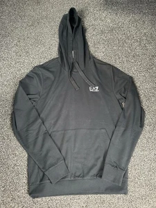 Brand New Tagged EA7 Black Hoodie - Picture 1 of 4
