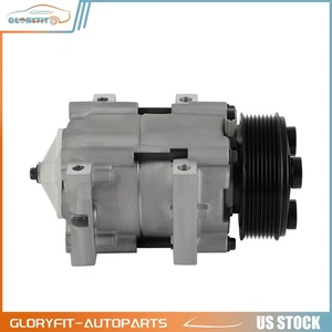 1X AC A/C Compressor For Ford E-350 Econoline Club E-450 Econoline Super Duty - Picture 1 of 7