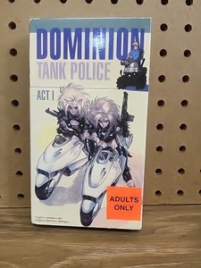 Dominion Tank Police - Act 1 (VHS, 1991) - Bild 1 von 4