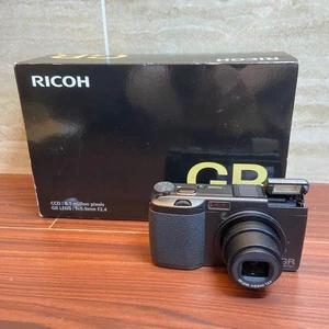 Ricoh GR Digital Black Compact Digital Camera 8MP Tested 1342 Shots - Picture 1 of 12