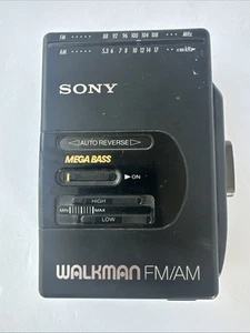 Sony Walkman WM-F2065 FM/AM Cassette Player Mega Bass **Not Working**, As Is - Picture 1 of 5