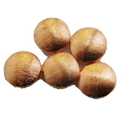 Cuentas cepilladas para monedas de 16X5 mm de cobre genuino para hacer joyas Foto 1 de 3