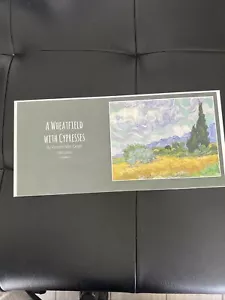 1000-teiliges Puzzle - Ein Weizenfeld mit Zypressen. Von Vincent Van Gogh 50x66cm - Bild 1 von 3