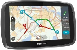 TomTom GO 6000 Truck Bus Coach SatNav 6 Inch Live Traffic Speed UK Europe Map - Picture 1 of 7