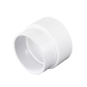 PVC Increaser/Reducer Adapter, 3 In. DWV/SCH40 Hub X 4 In. S&D Hub - Picture 1 of 7