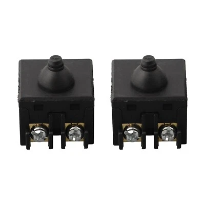 2 Stück Ersatz Drucktastenschalter für Winkelschleifer 100 Polierer Zubehör. - Bild 1 von 4