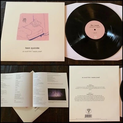 TEEN SUICIDE DC Snuff Film / Waste Yrself LP Vinyl 1st Press-Salvia Palth Duster - Image 1 of 4