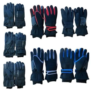 Men Women Winter Warm Thick Insulated Gloves Waterproof Snow Ski Gloves - Picture 1 of 8