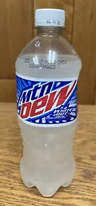 1x Mountain Dew White Out Full MTN 20 oz Bottle Discontinued Rare - Picture 1 of 2