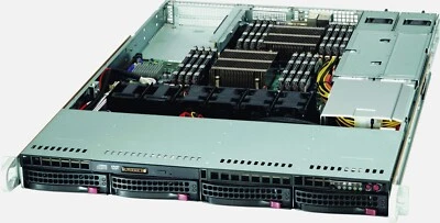 Supermicro SYS-6017R-WRF Barebones Server, NEW, IN STOCK, 5 Year Warranty - Image 1 of 3