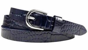 Women's Dress Belt 100% One Piece Full Grain Genuine Leather Belt 3/4" wide - Picture 1 of 23