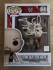 WWE Stone Cold Steve Austin Signed Funko Pop! #84 Beckett COA