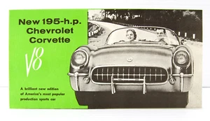 1955 Chevy Corvette Brochure - Excellent Estate Find - Picture 1 of 6