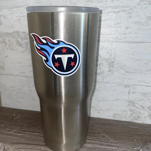 NEW NFL 24oz Tennessee Titans Stainless Steel  Tumbler double wall vacuum PRO 22 Cover