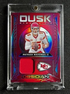 PATRICK MAHOMES /75 2024 Ossidiana Rosso Crepuscolo Patch CAPO #DM-PMS Colore Match - Foto 1 di 2