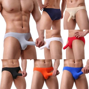 Männer Sexy Dessous Elefanten Nase Unterwäsche G-String Männer Slips Tangas M L XL 2XL - Bild 1 von 76