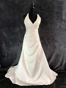 ATEMBERAUBENDES BRAUTKLEID VON ROSETTA NICOLINI, GRÖSSE 12-14, ZUSTAND NEU UVP 679£ - Bild 1 von 4