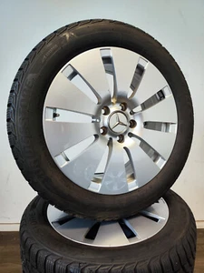4 Winterreifen 225 50 R17 Mercedes C Klasse W205 17" Alufelgen Winterräder  - Picture 1 of 3